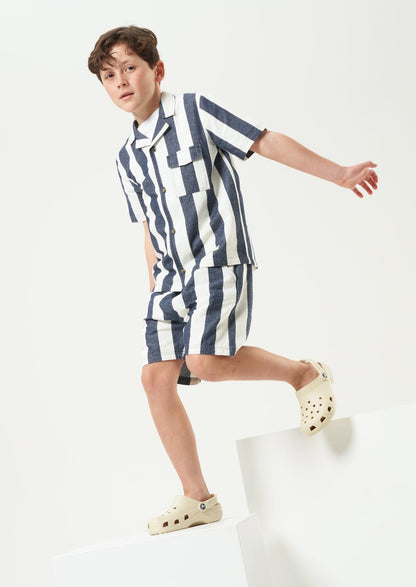 Jensen Stripe Short Sleeve Shirt