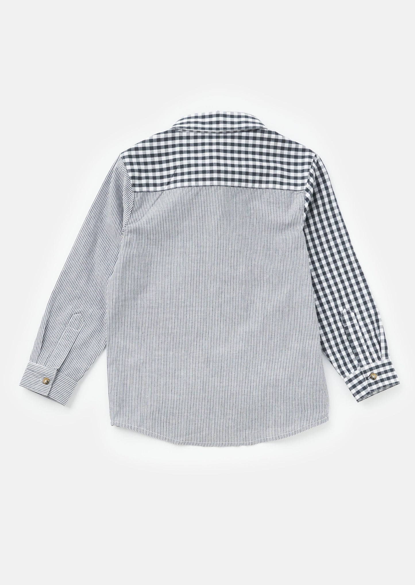 Chris Grey Cut & Sew Shirt