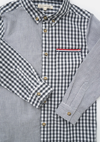 Chris Grey Cut & Sew Shirt