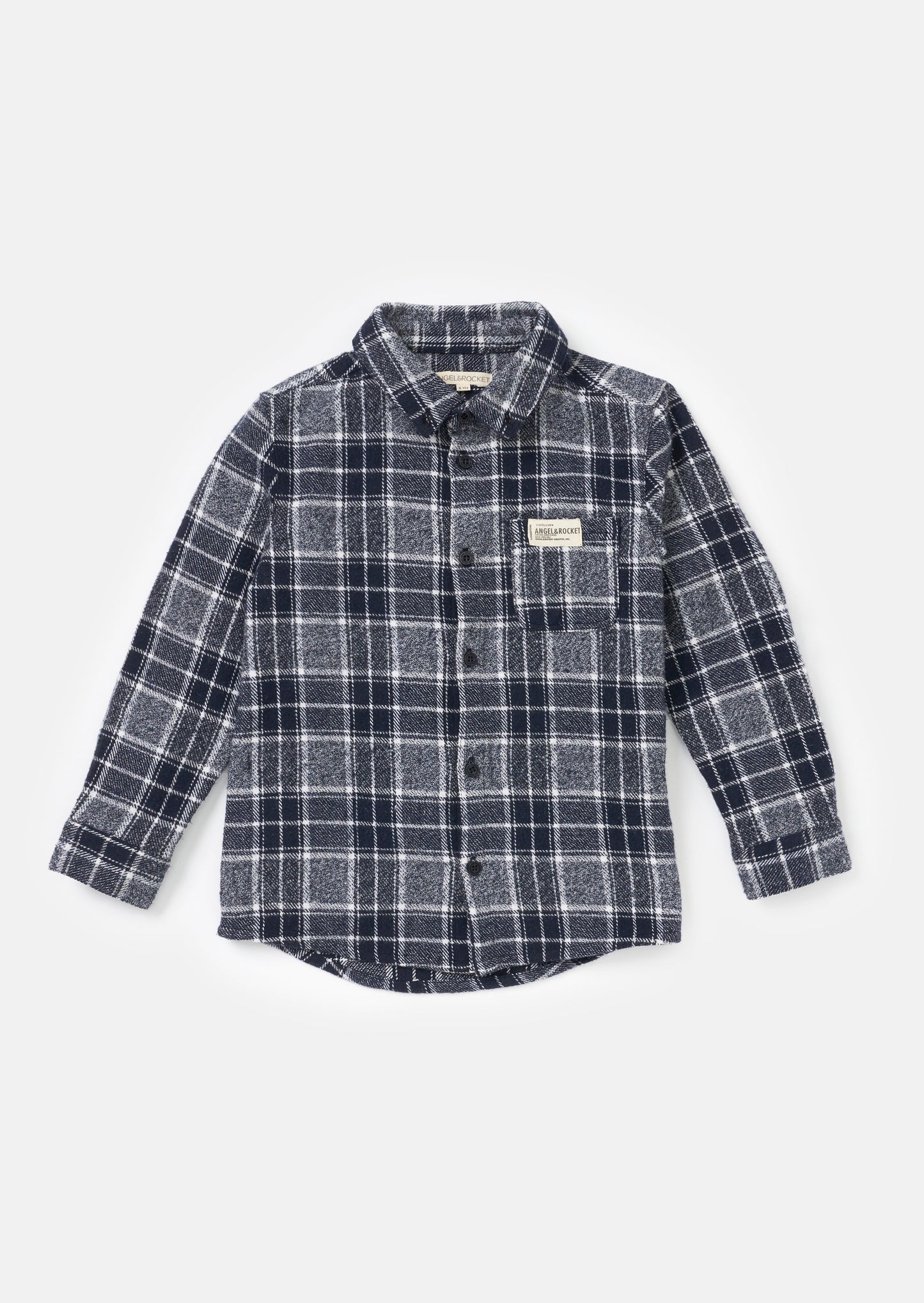 Noah Blue Check Pocket Shirt