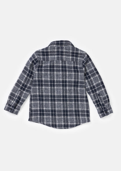 Noah Blue Check Pocket Shirt