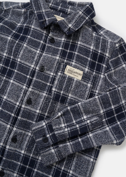 Noah Blue Check Pocket Shirt