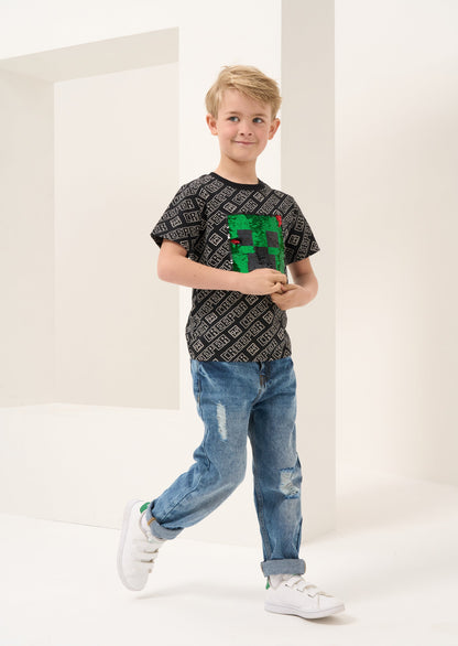 Minecraft Sequin Tee
