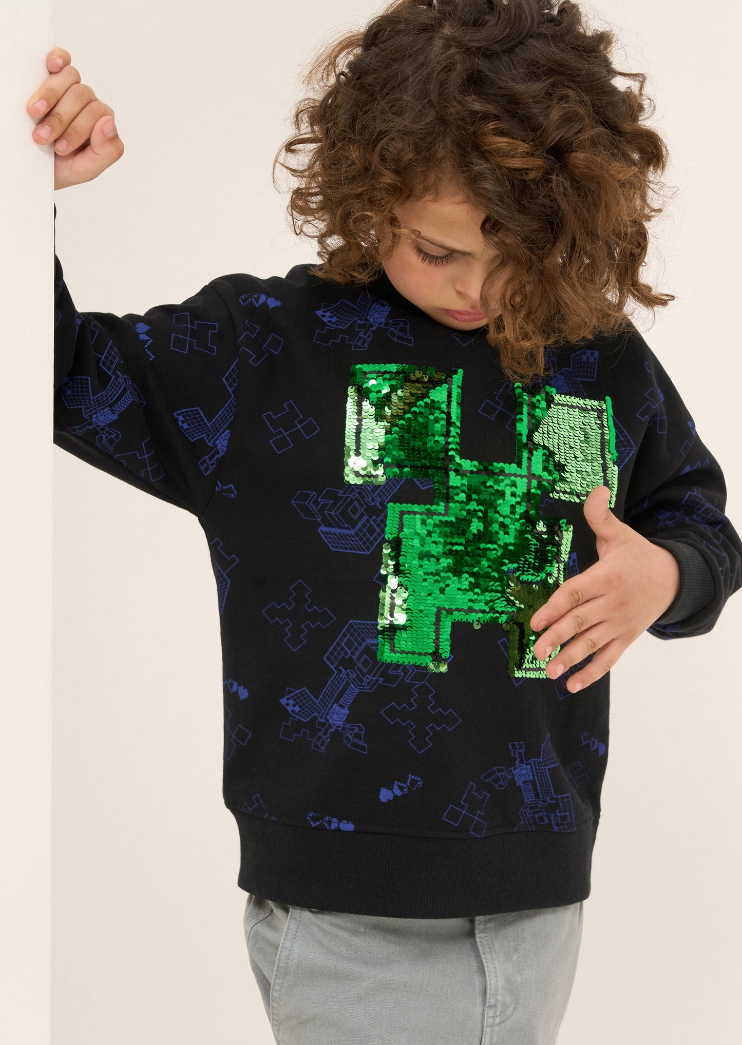 Minecraft Sequin Hoodie
