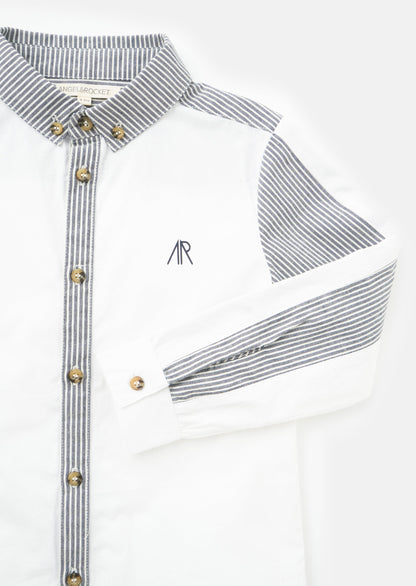 Chase White Stripe Smart Shirt
