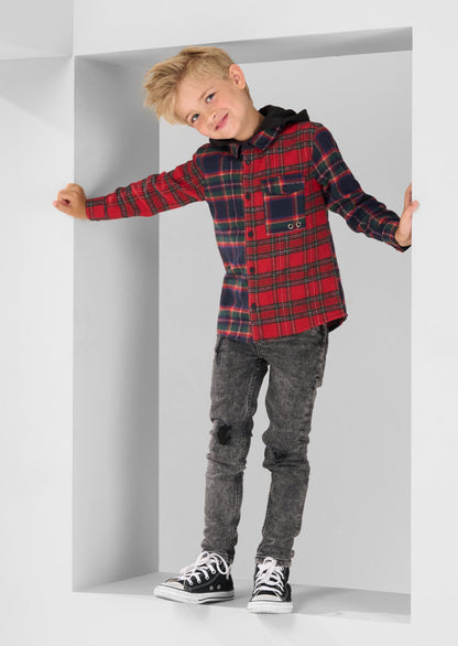 Felix Red Check Shirt
