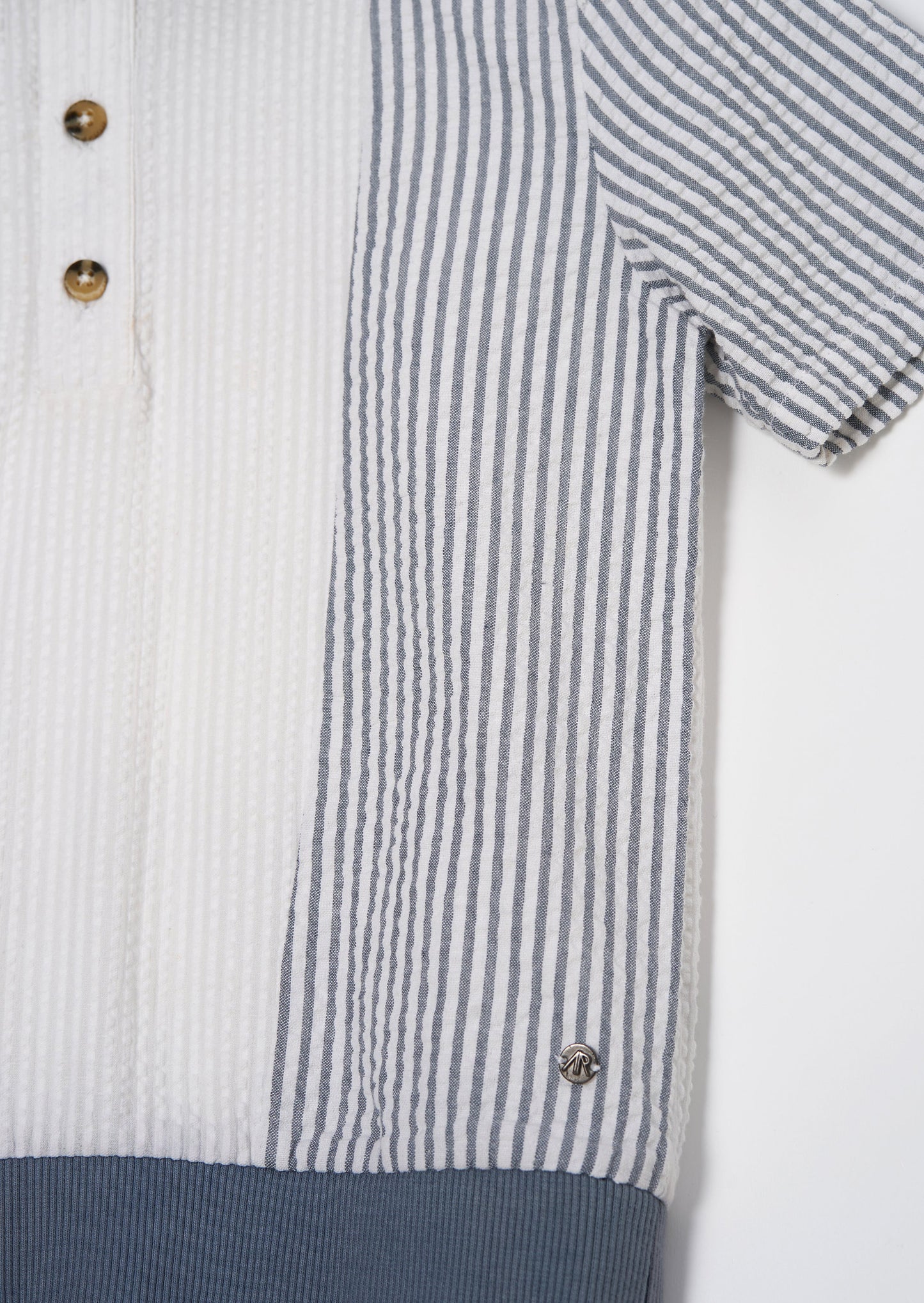 Timmy Navy Textured Polo