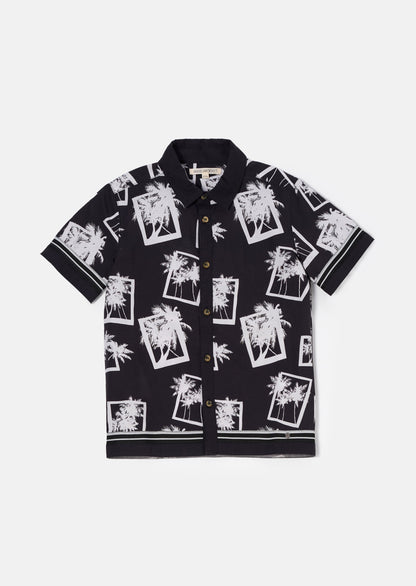Jamie Black Photoprint Resort Shirt