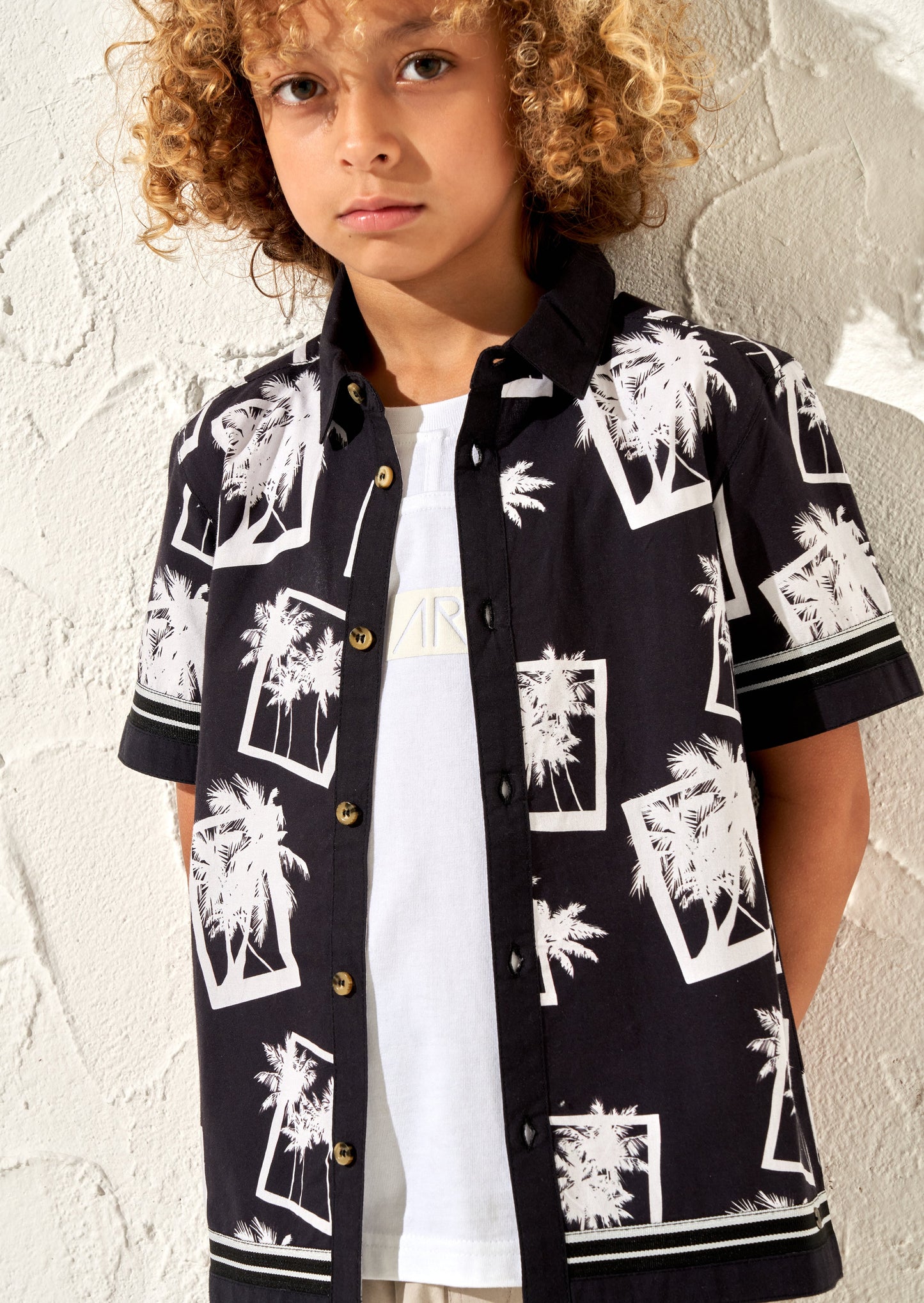 Jamie Black Photoprint Resort Shirt