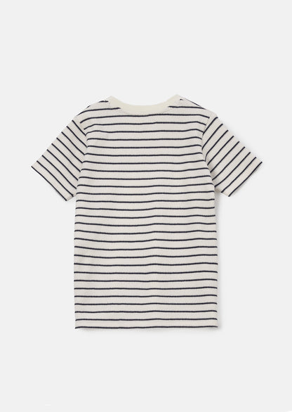 James Stone Textured Stripe T-Shirt