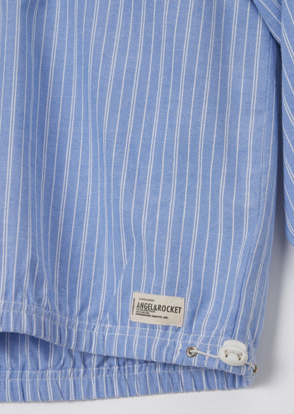 Leo Stripe Blue Hoodie