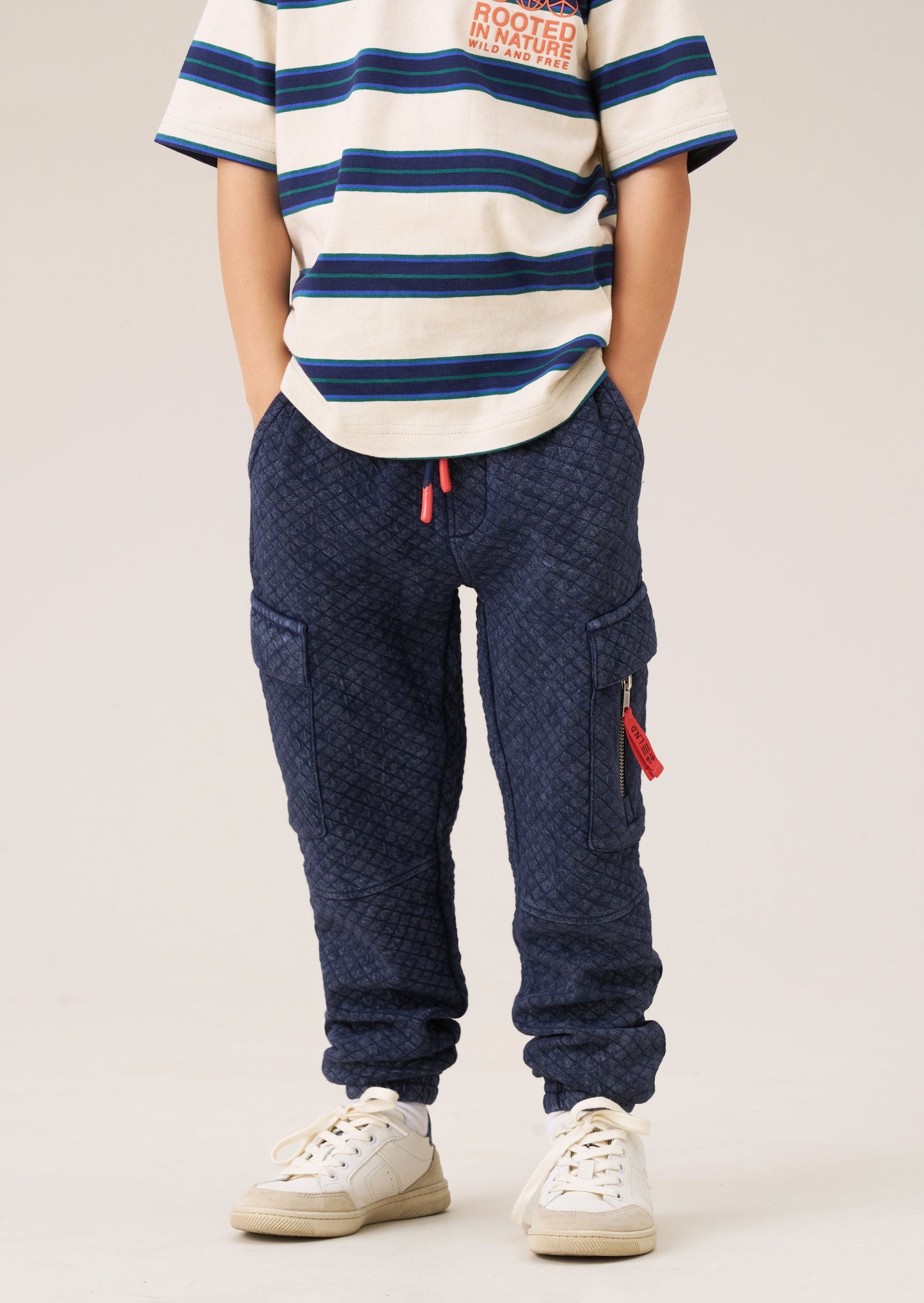 Frank Blue Cargo Jogger