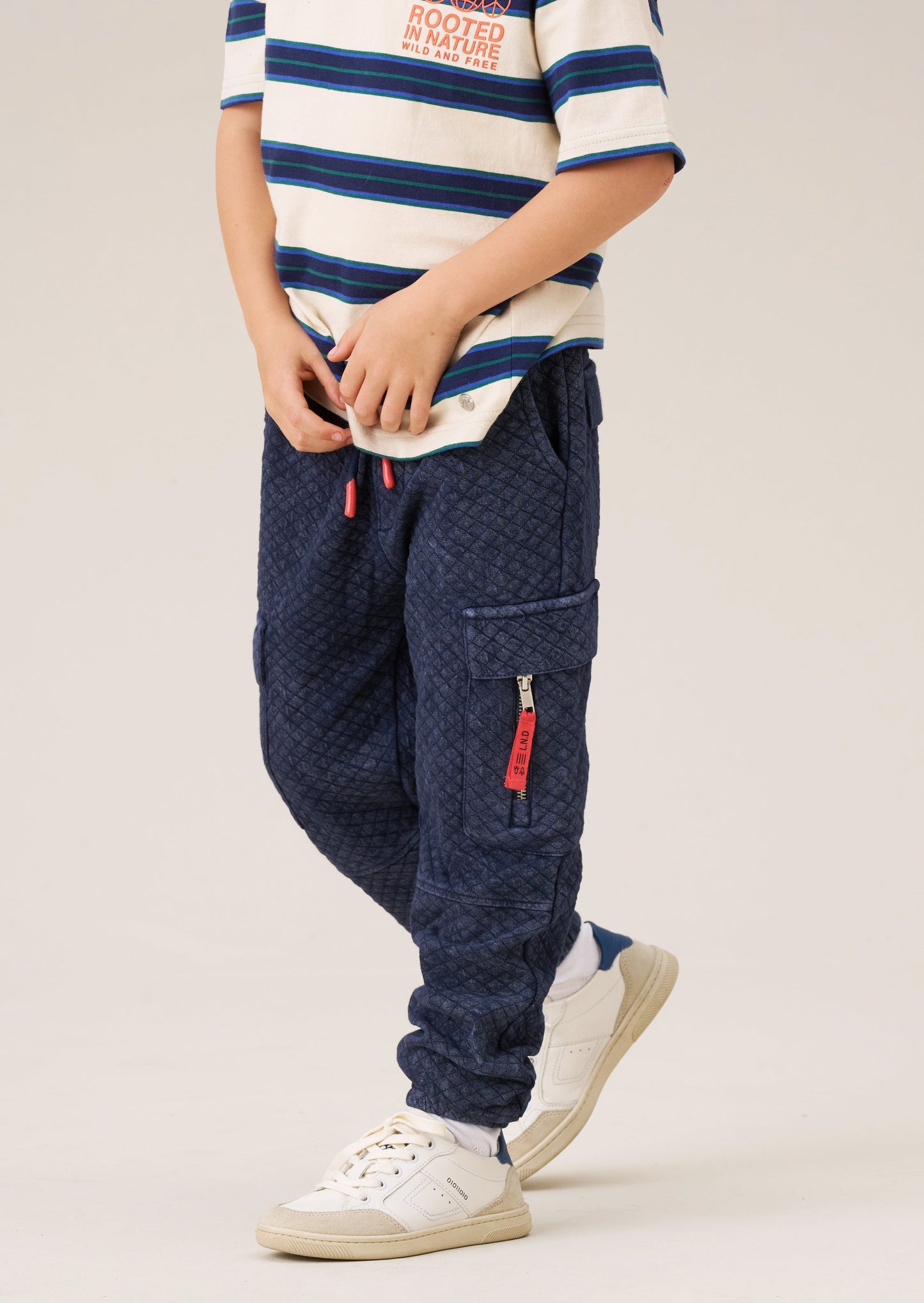 Frank Blue Cargo Jogger