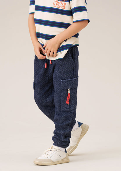 Frank Blue Cargo Jogger