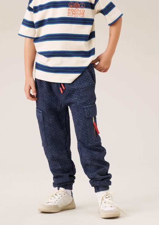 Frank Blue Cargo Jogger