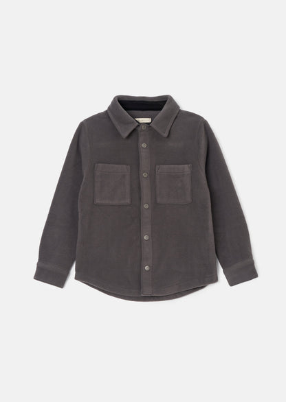 Mac Grey Fleece Overshirt