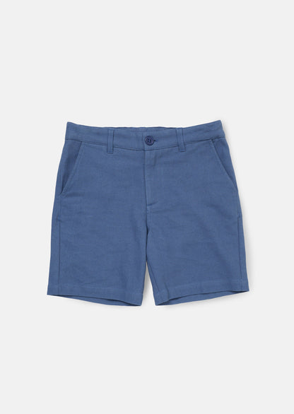 Matty Blue Smart Printed Short