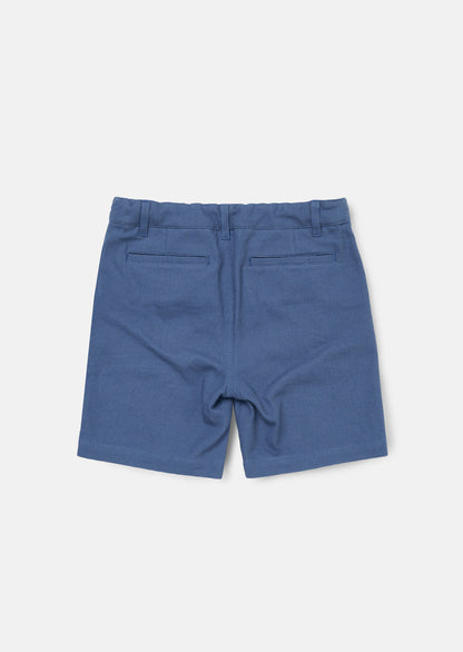 Matty Blue Smart Printed Short