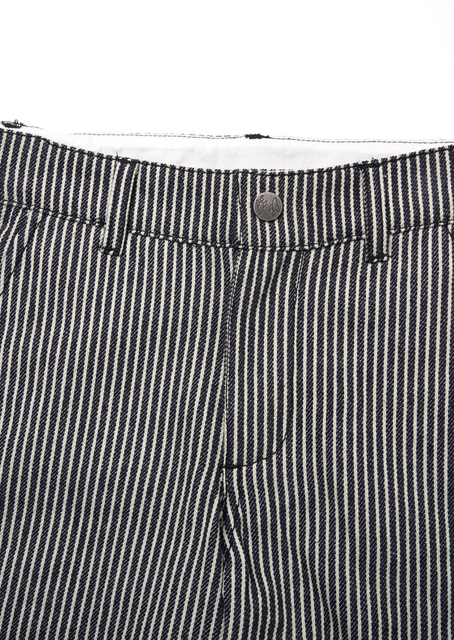 Marcus Navy Stripe Casual Short