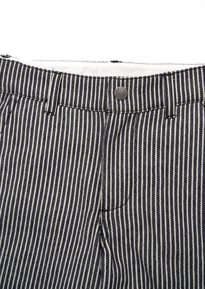 Marcus Navy Stripe Casual Short