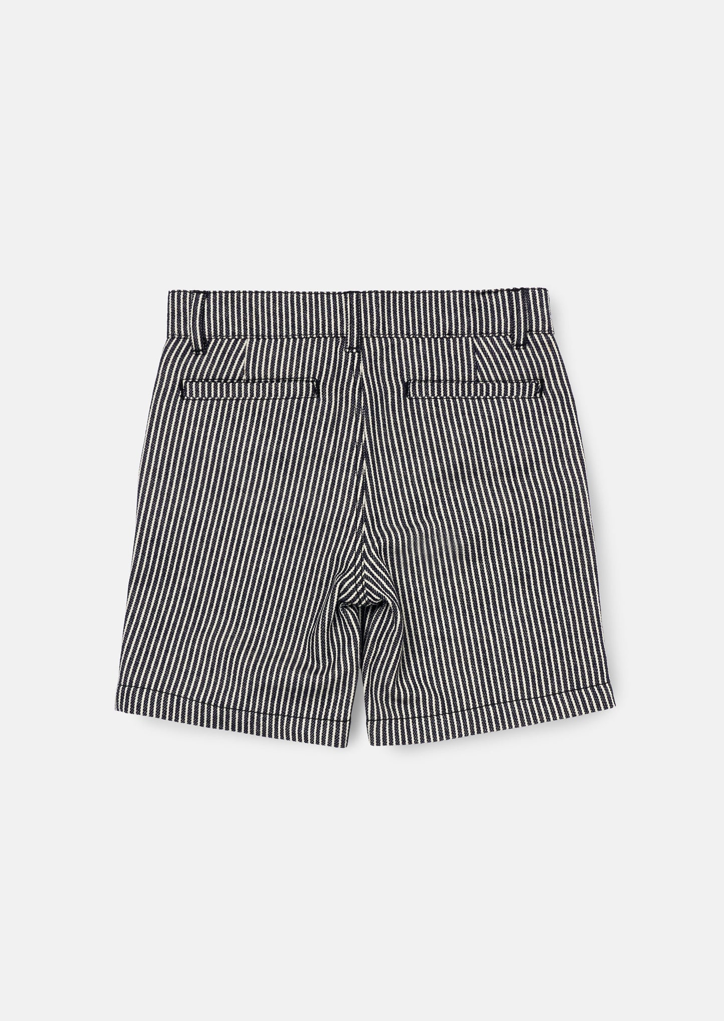 Marcus Navy Stripe Casual Short