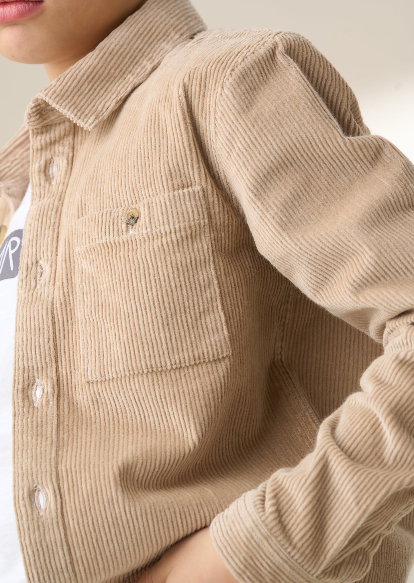 Tyler Stone Cord Overshirt