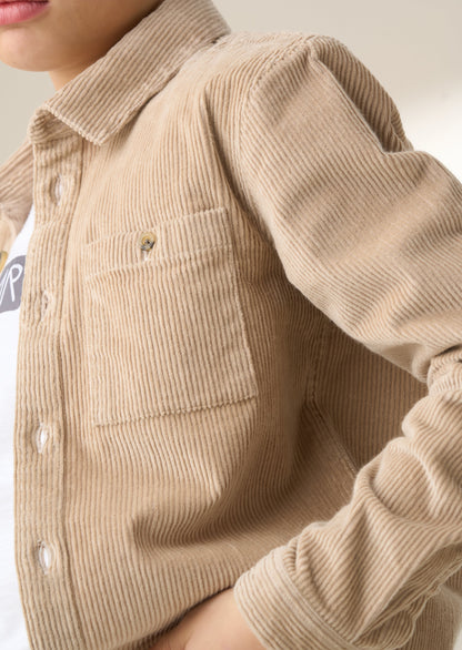 Tyler Stone Cord Overshirt