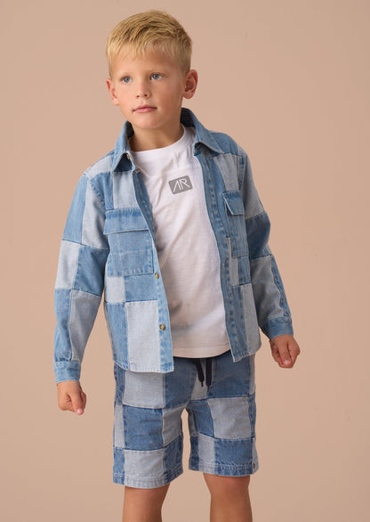 Chuck Denim Patchwork Shirt