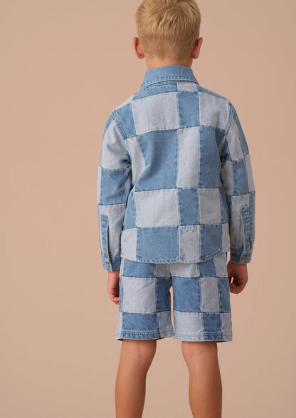 Chuck Denim Patchwork Shirt