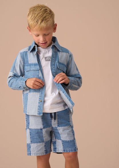 Chuck Denim Patchwork Shirt