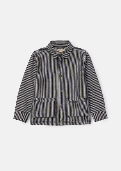 Byron Navy Casual Stripe Jacket
