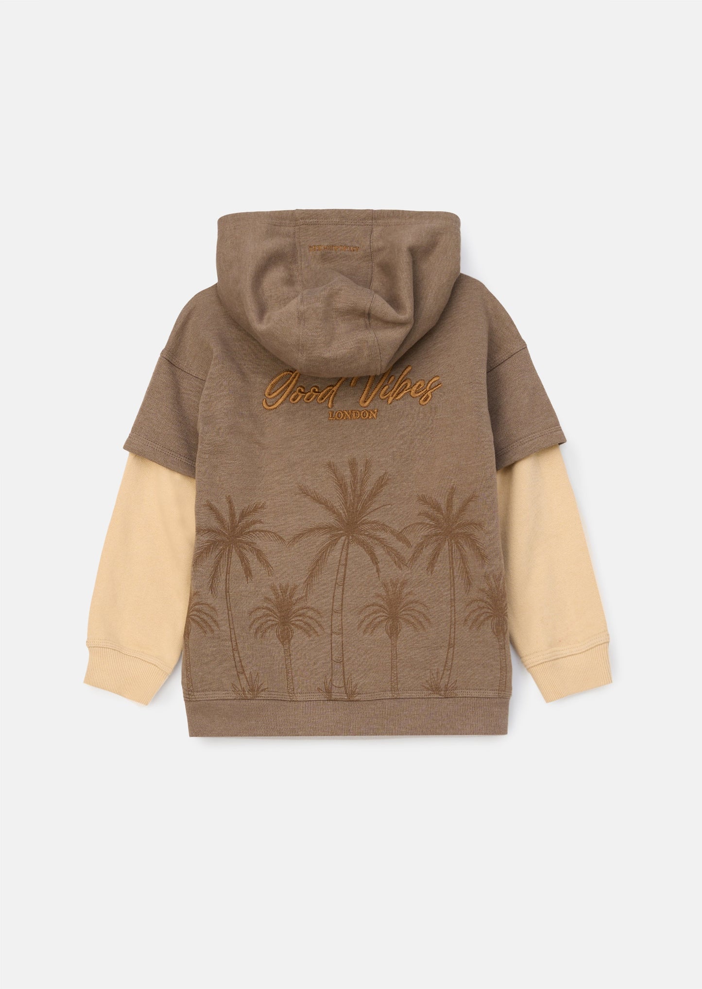 Jamie Brown Twofer Embroidered Hoodie