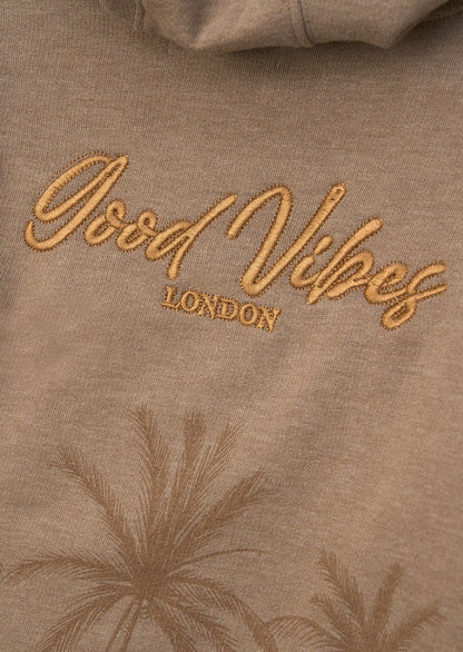 Jamie Brown Twofer Embroidered Hoodie