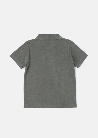 Rex Green Washed Polo