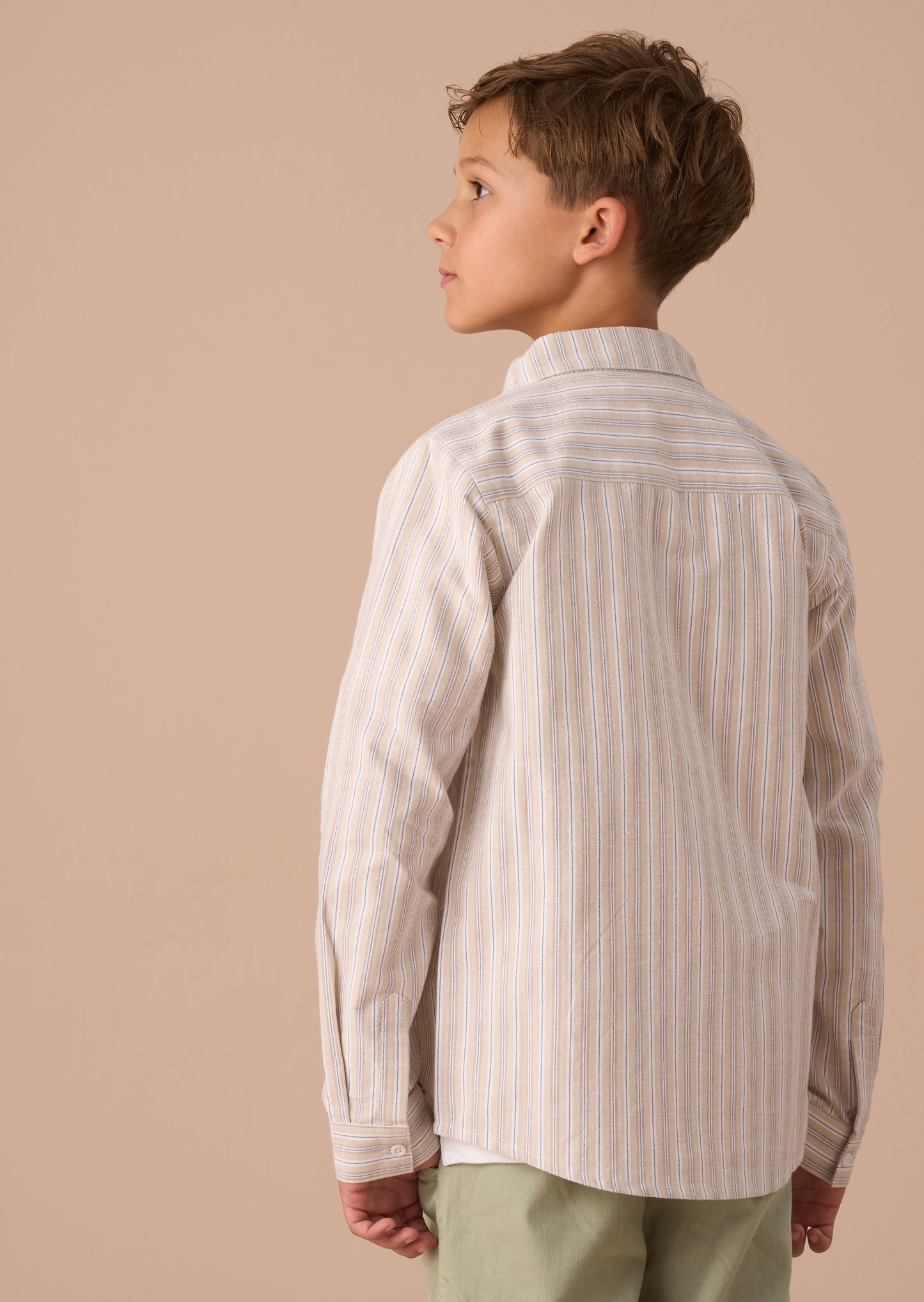Ralph Stone Oxford Stripe Shirt