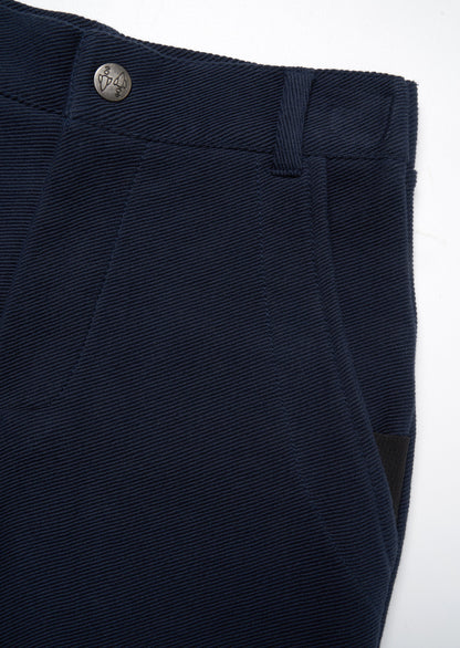 Benjamin Navy Smart Textured Trouser