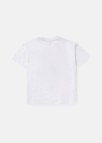 Jordan White Graphic Print T Shirt