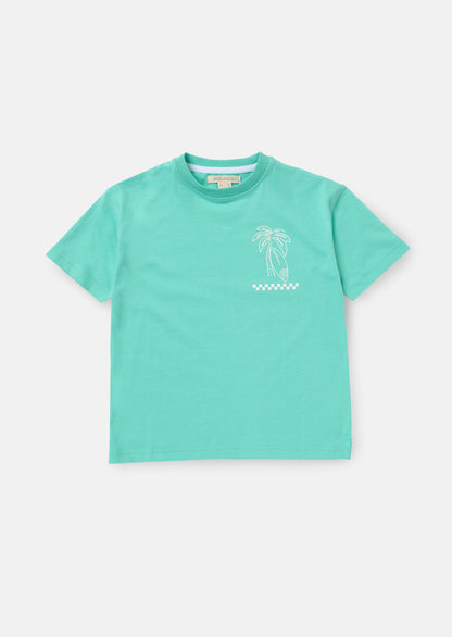 Jay Green Graphic Back Print T Shirt