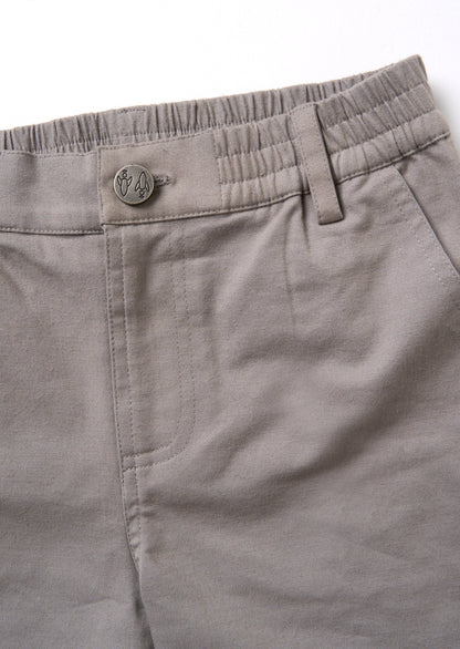 Dylan Grey Woven Chino Short