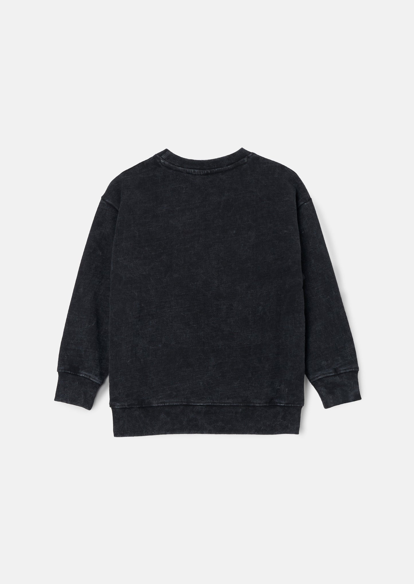 Minecraft Grey Graphic Washed Sweat