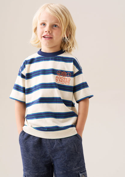 Jayden Yarn Dyed Stripe T-Shirt