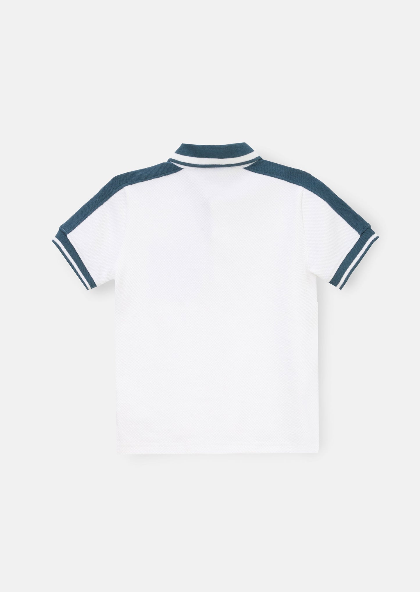 Nolan Popcorn Knit Polo Shirt