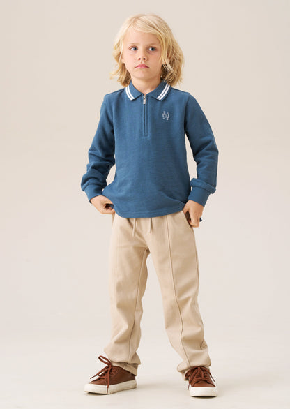 Cameron Texture Knit Polo Shirt