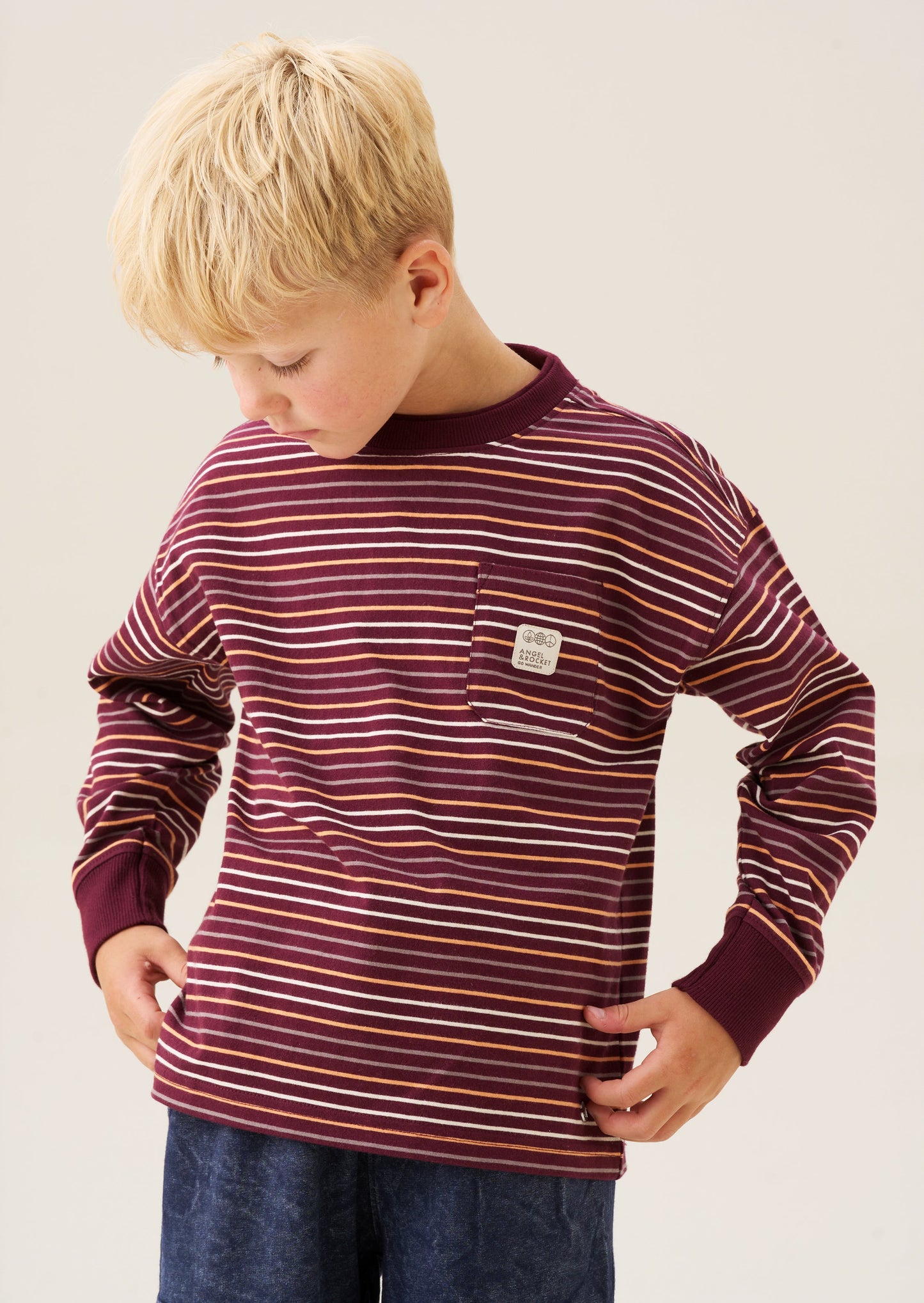 Brooks Yarn Dyed Stripe T-Shirt