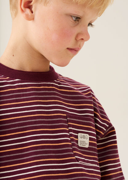 Brooks Yarn Dyed Stripe T-Shirt