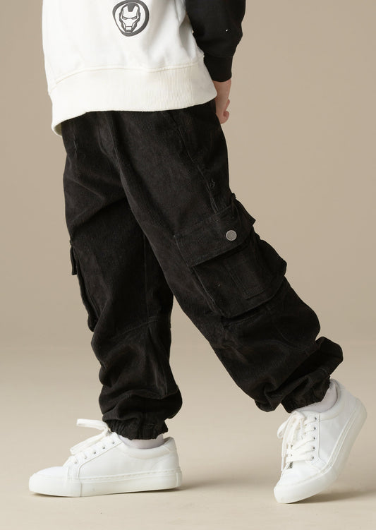 Weston Washed Cord Cuffed Jogger