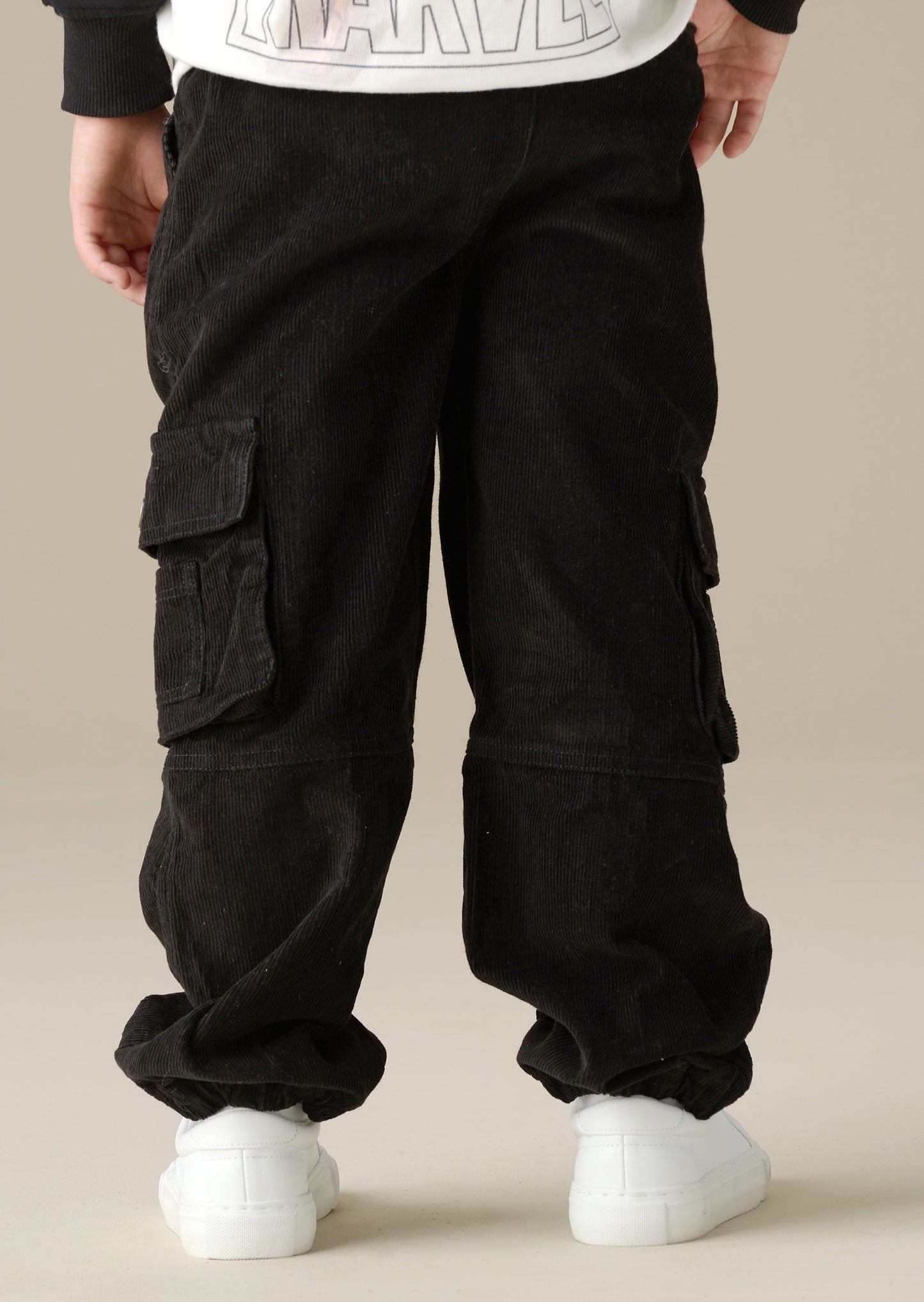 Weston Washed Cord Cuffed Jogger