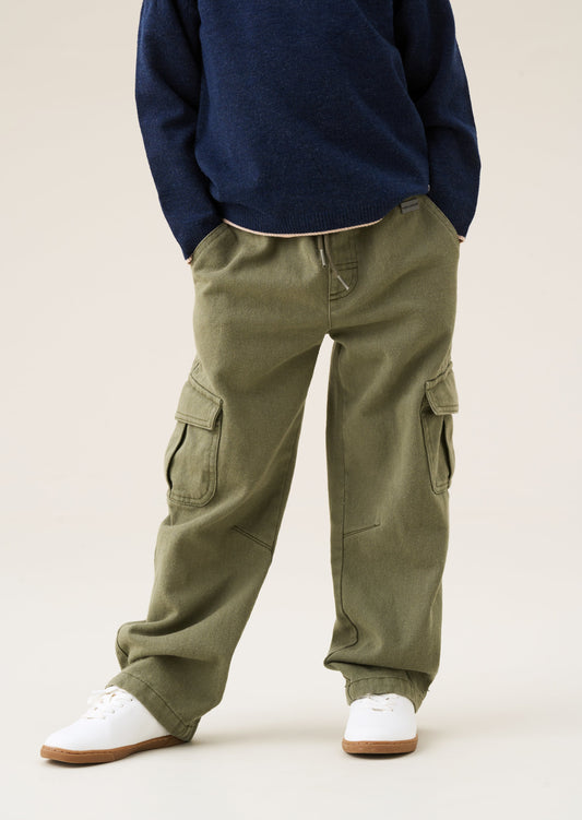 Ryan Heavy Twill Cargo Trousers