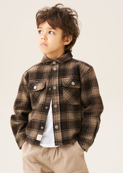 Jaxon Washed Plaid Shirt