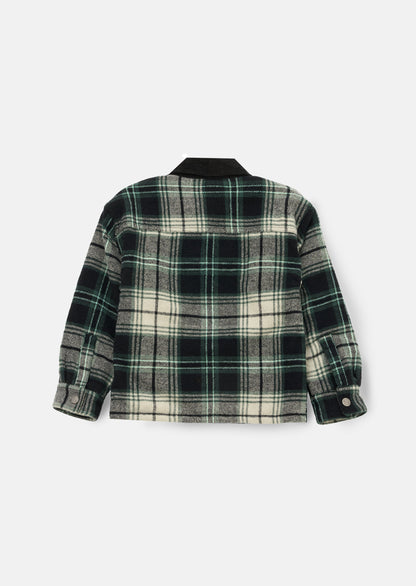 Everett Plaid Padded Shacket